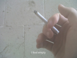 I FEEL EMPTY | via Tumblr on We Heart It. http://weheartit.com/entry/78721976/via/iiuh