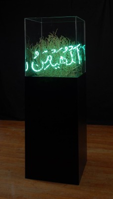 contemporarypakistaniart:  Shezad Dawood The Protector Neon,