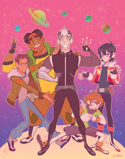 icksi:  ahh i thought i’d share an update on my voltron print