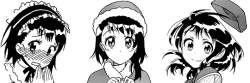 jacobtheslothone:  Nisekoi girls. 