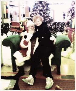  @edsheeran: I met Santa 