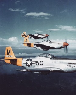 venezuelaflight:  P-51D  Mustangs!