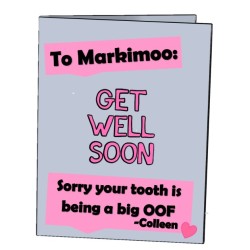 markiplitessepticeyes:  GET WELL SOON MARKHope ya feel better