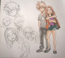 green-tea-is-love: Some Bakucamie doodles.   Shoutout to the