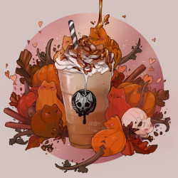 l2edpanda:🐾 PUMPKITTEN SPICE LATTE 🐾