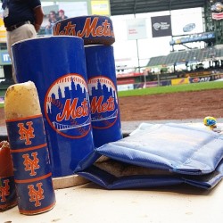 mets:  Tools of the trade!  We are ready to go in Milwaukee!