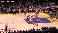 paultrillsap:  Kobe Destroying Josh Smith and the Rim 