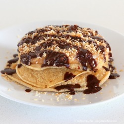alloftheveganfood:  Vegan (Cookie, Candy & Super Sweet) Pancake