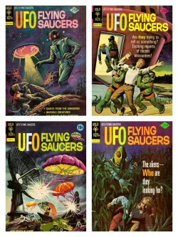 zgmfd:  UFO Flying Saucer/Outer Space comics by Gold Key (1968-1970)