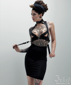 fixforanhealthylife:  Freyja Veda for inked mag 