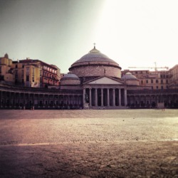 travelthisworld:  Piazza del Plebisicto in Naples, Italy submitted