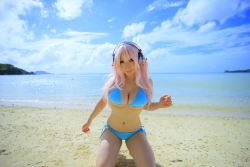 Super Sonico - Super Sonico [Bikini] (Saku) 1-2