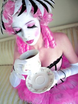 p1nkc4ndy:  tea time Pretty In Pink by ~Dr-Shagnasty 