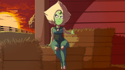 plagueofgripes:  Peridot and the Suspicious Sun 