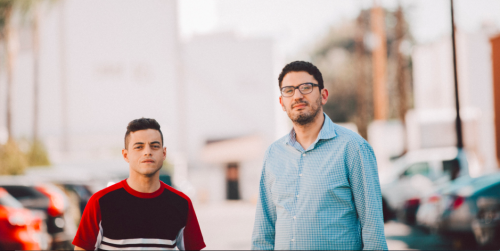 elliotalderson:  Rami Malek and Sam Esmail for The NY Times. x   I love these guys
