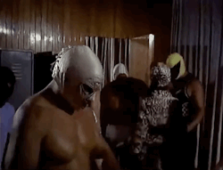 discovondoom:  Mil Mascaras with the quick change.Los Campeones