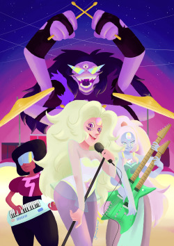 pumpkinnqueenn:  Gem and the fusions!! im so happy with this