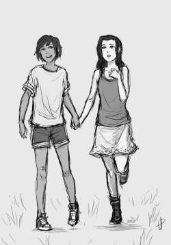 levoblivion:  childhood friend au?  cuties~ <3