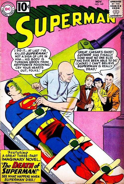 In real life, Luthor forever won !The Kryptonite forever won !