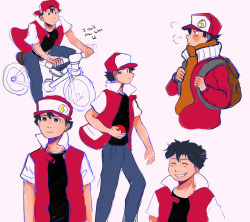 flobios:really digging Red’s early design, thx sugimori for