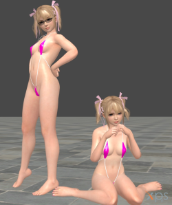 xuniana:  [DL]DOA5 Marie Rose Micro bikini for XNA   DL : mega