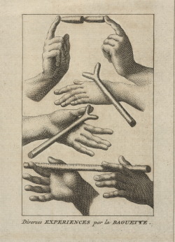 thegetty:  Various experiments with a (divining) rod from the