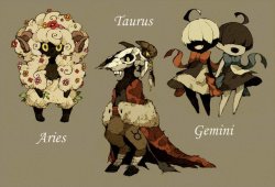 gamedevinspo: The Zodiac Signs by minnie