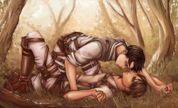 milk-chai:  Eren, Please.  Levi does [not] want to roll around