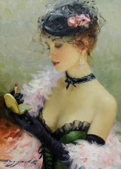 fleurdulys:  Le rouge a levre - Konstantin Razumov 