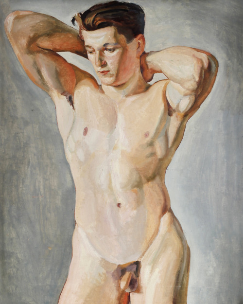 antonio-m:  ‘Naked man’ (detail), c.1927 by Jocke Åkerblom