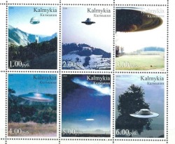 ufo-the-truth-is-out-there:  UFO Postal Stamps 