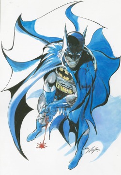 brianmichaelbendis:  The Batman by Neal Adams 