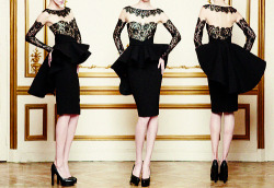 10knotes:  PAVONI Couture Fall/Winter 2013 That last dress is