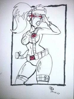 chillguydraws: Inktober 2017  Day 16 - Cyclops  Turanga Leela