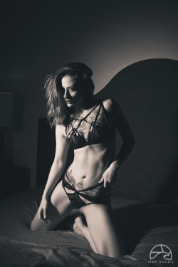 mersoleilphoto:  Geometric Lingerie Model: Theresa Manchester