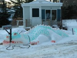 Smaug lives &hellip; and he’s taken a liking to mailboxes