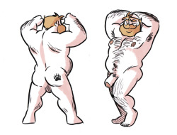 the-bear-and-him:Model Sheet for CONTEST ON FB! 