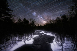 just–space: A River Runs Through It - Maine USA  js 