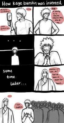 senju-swag:  It’s weird to think about how Tobirama invented