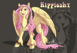 princessnoob:  dennybutt:  Here she is, Hippieshy! :’D I love