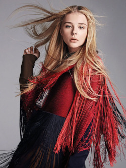 thewallgroup:  Chloe Grace Moretz photographed by Nino Munoz