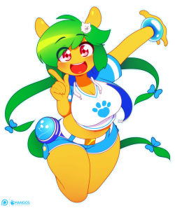 Doodle // Pup Mango  I’ve been wanting to redesign Mango