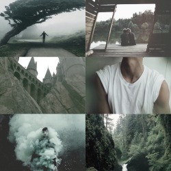 foundinghouses:  Harry Potter Aesthetic: Men of Slytherin   