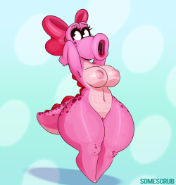 somescrub: Birdo Request  Slurp slurp   Patreon | Commissions