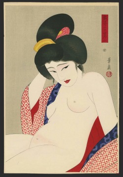lanangon:  organicbody: bored nude (1920-30)  Ohira Kasen 