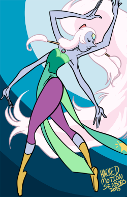 hackedmotionsensors:  An Opal to match my Sugilite because Jasper