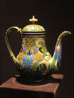 treasures-and-beauty: Teapot, before 1896, House of Faberge,