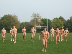 forbiddensights:  Naked rugby 