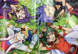 steeli-x:  All 4 Yuus Poster from the Animedia July Issue. Out