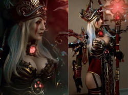 cosplay-galaxy:Jessica Nigri from Blizzcon (2018) as Sally Whitemane